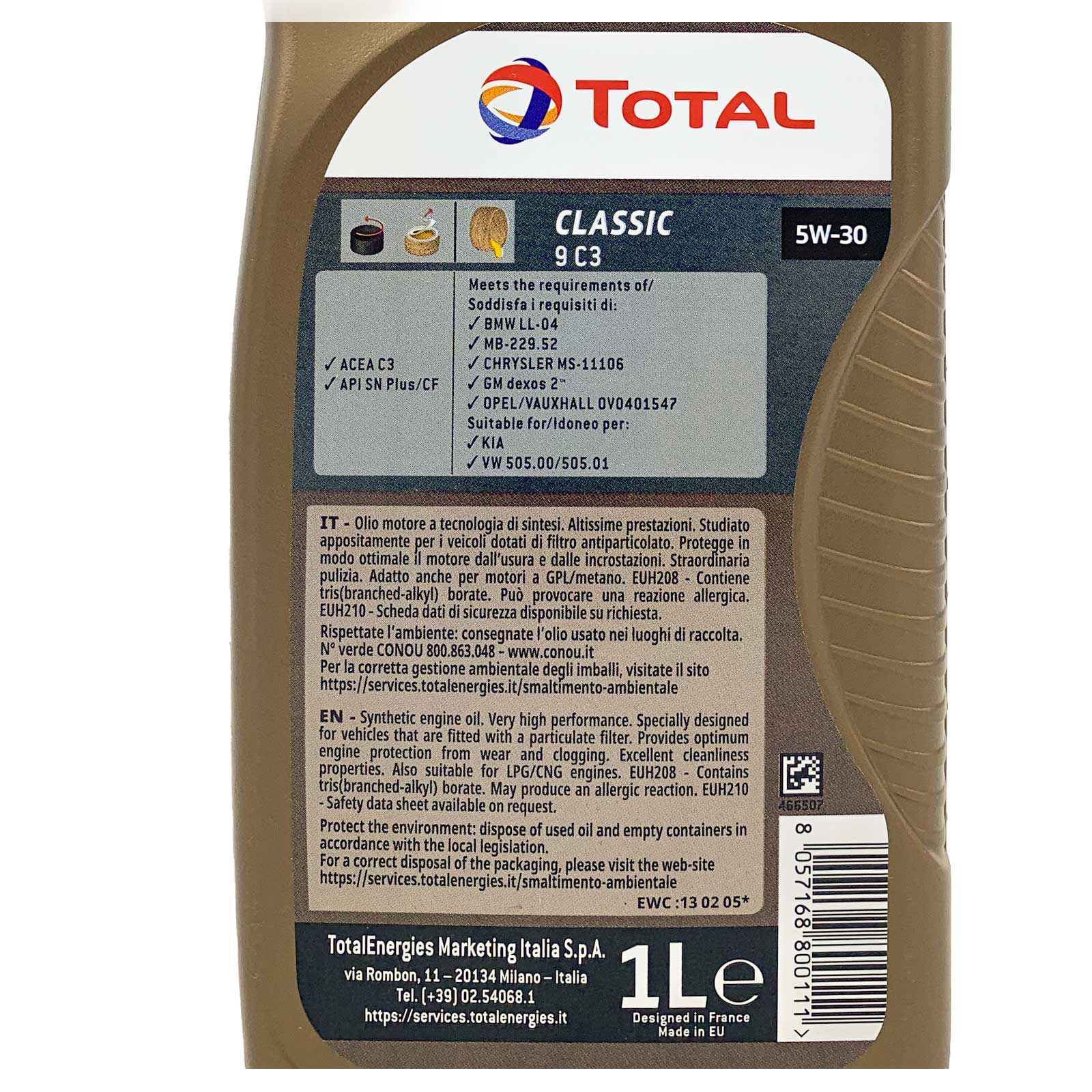 TOTACLASS5W30